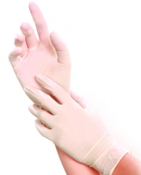 Latex-Handschuh GRIP LIGHT (puderfrei, M)