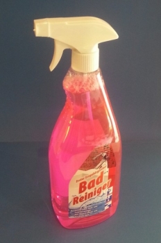 Badreiniger 1 Liter Sprühflasche (gerbrauchsfertig, für Bad & Sanitär)